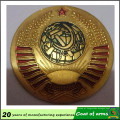 Emblema de Metal 3D banhado a ouro